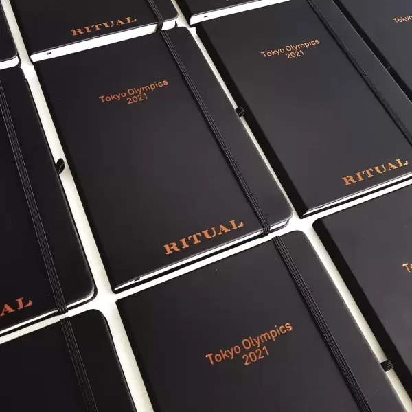 NightNavy branded notebooks